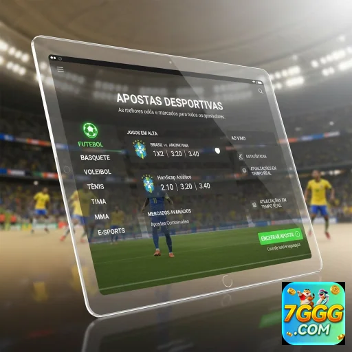 Aposte em eventos esportivos no site 7ggg.