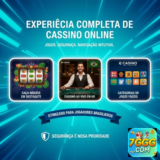 Imagem dos serviços VIP da 7ggg com caça-níqueis e cassino ao vivo.